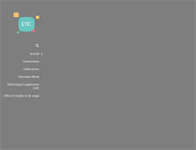 Tablet Screenshot of etic-club.net